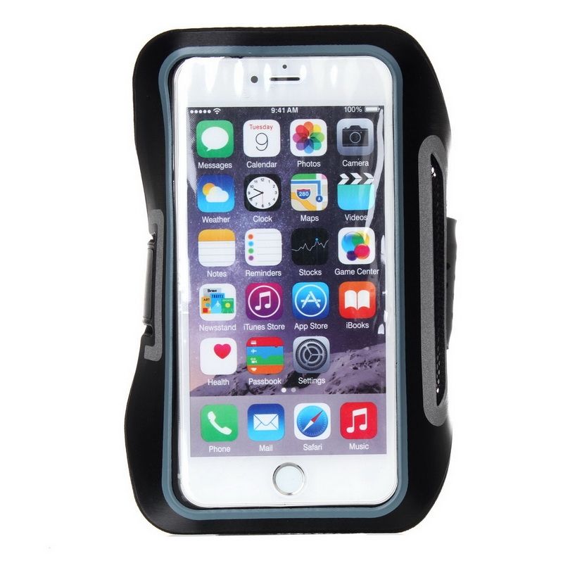 Sportarmband iPhone 6/6S & Samsung S3/S4 - Grå